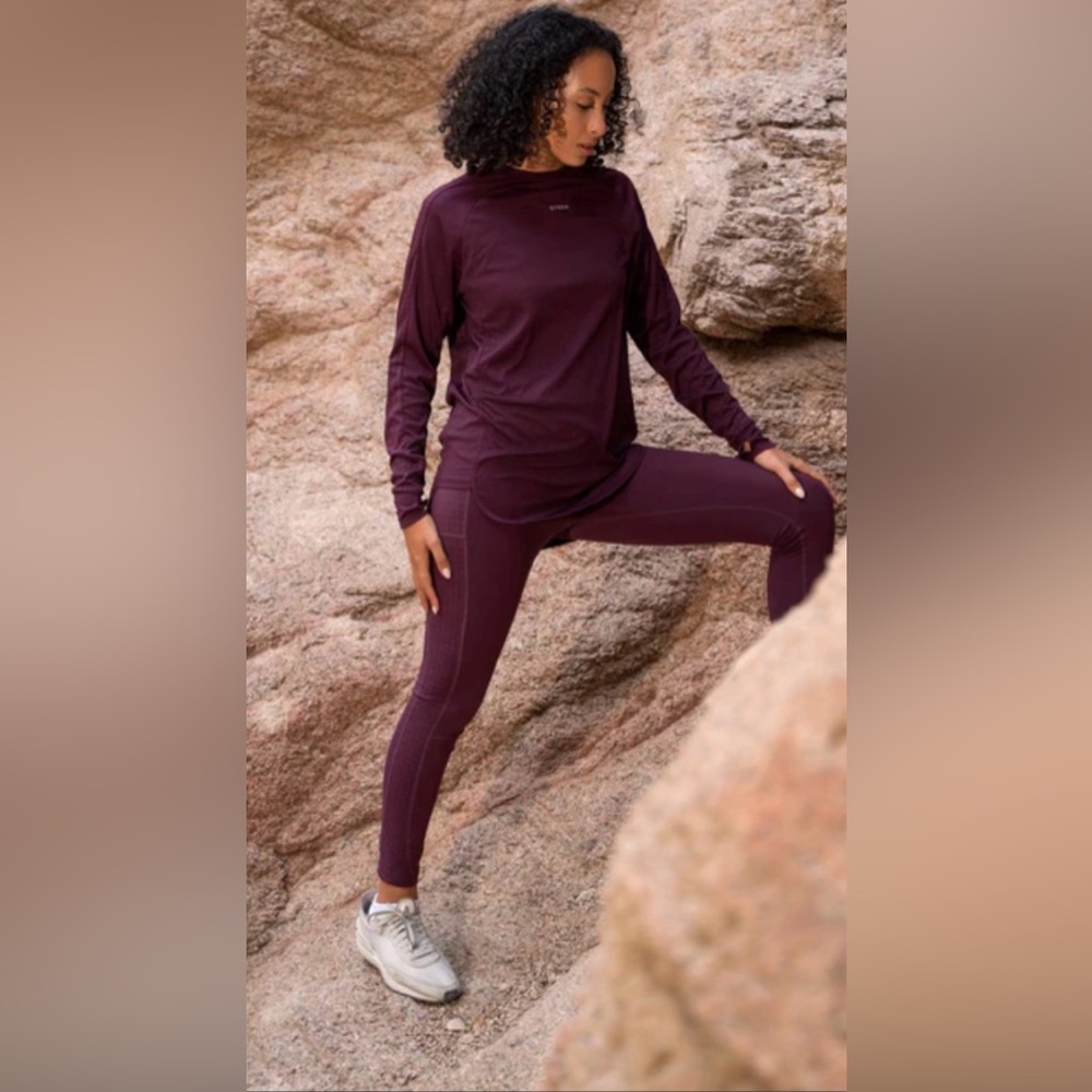 QYNDA LADINA 2.O LEGGINGS - Maroon